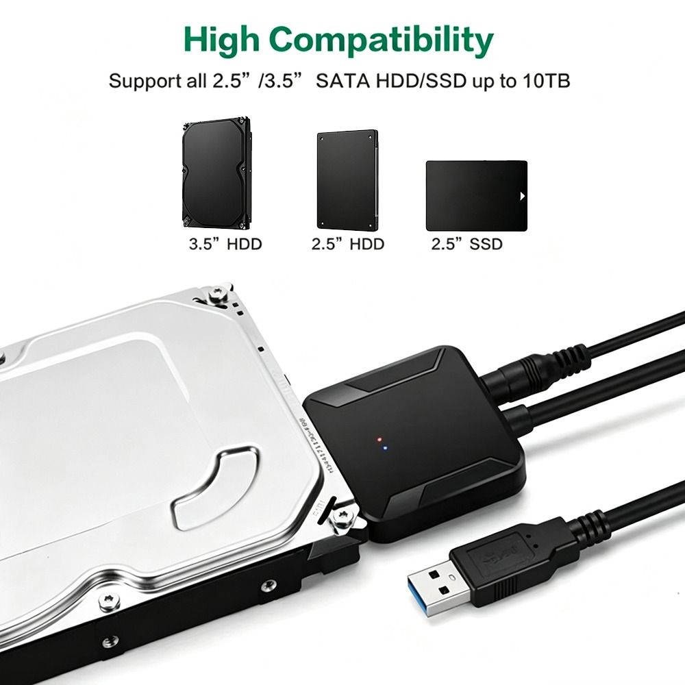 Cable Extension 3.5 - كابل محول SATA III إلى USB
