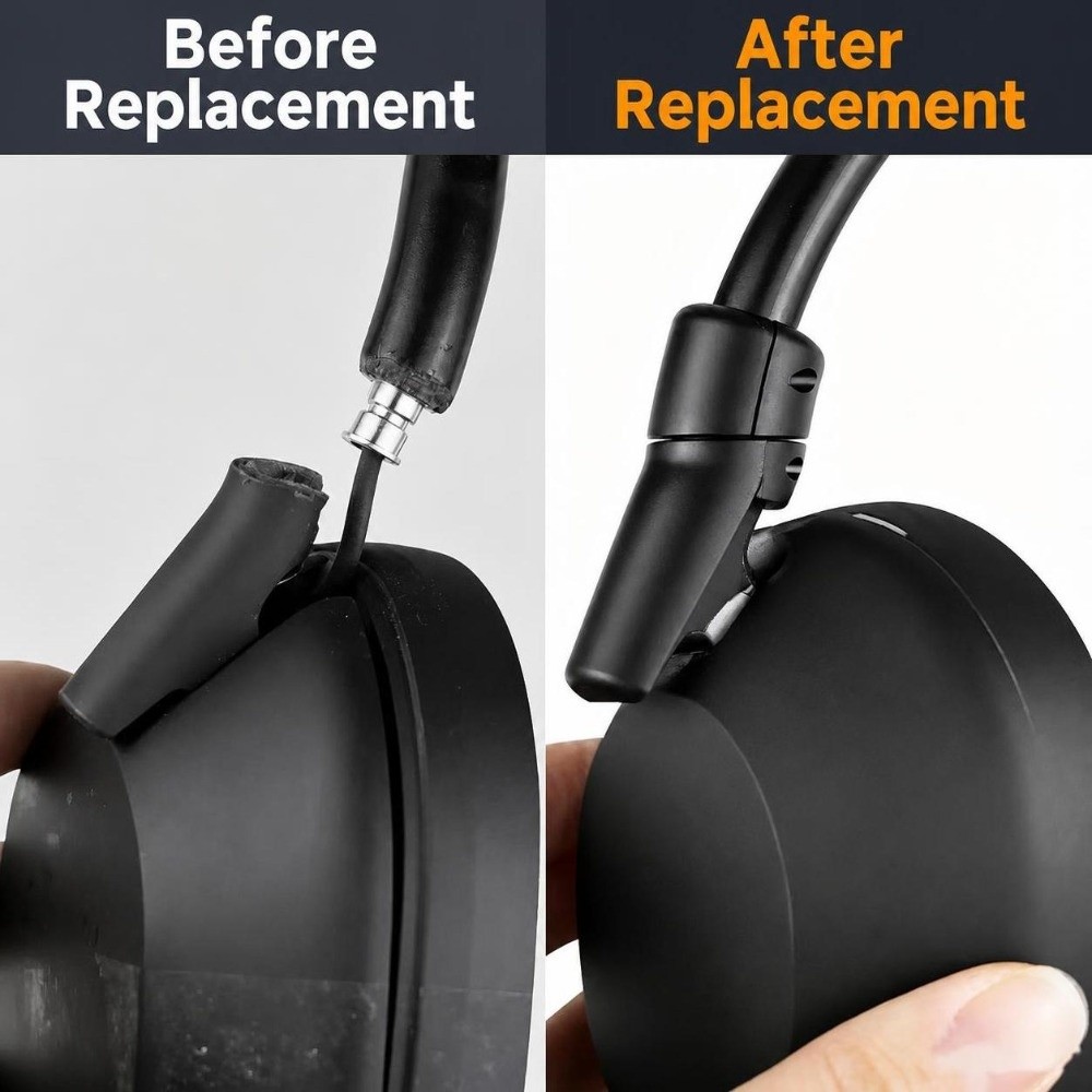 Sony Headphone Wh-1000Xm5 - طقم إصلاح مفصلات سماعات الرأس البلاستيكية