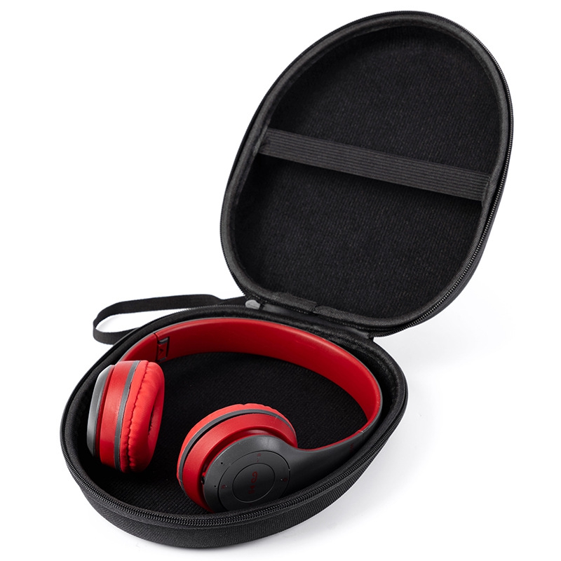 Headphone Case Hard - حقيبة سفر عالمية لسماعات الرأس، حقيبة