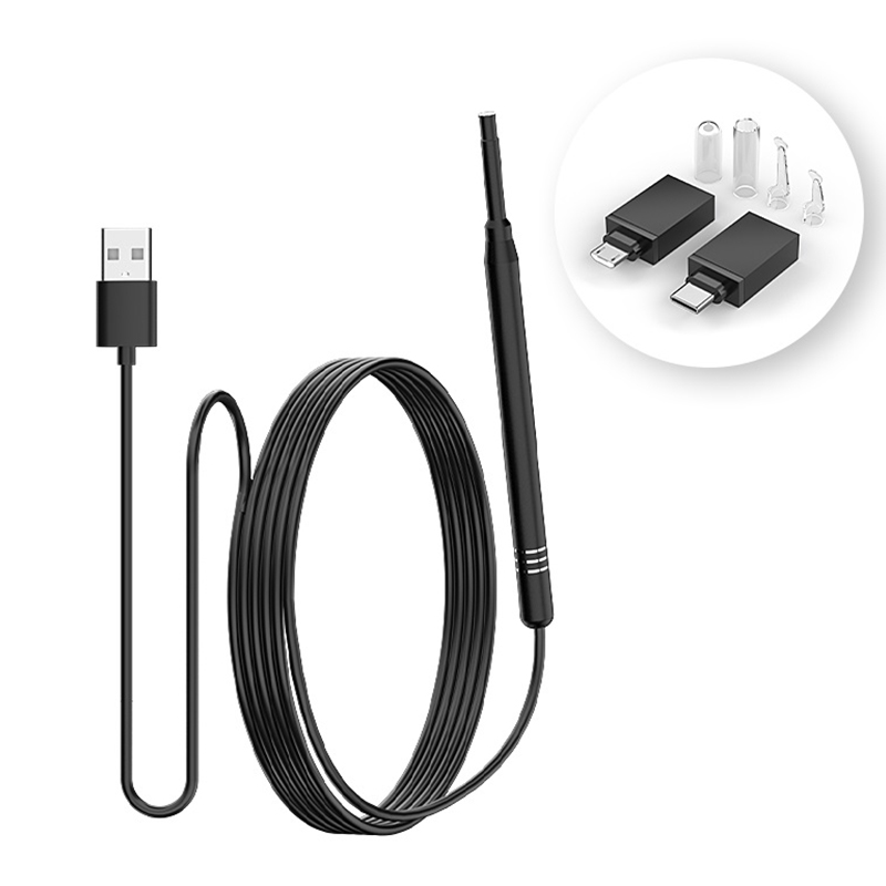 كاميرا منظار تنظيف الأذن ، منف - مراجعة Usb C Earphone وسعره
