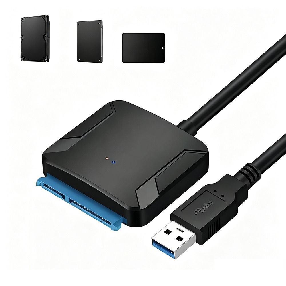 كابل محول SATA III إلى USB 3.0 - مراجعة Cable Extension 3.5 وسعره