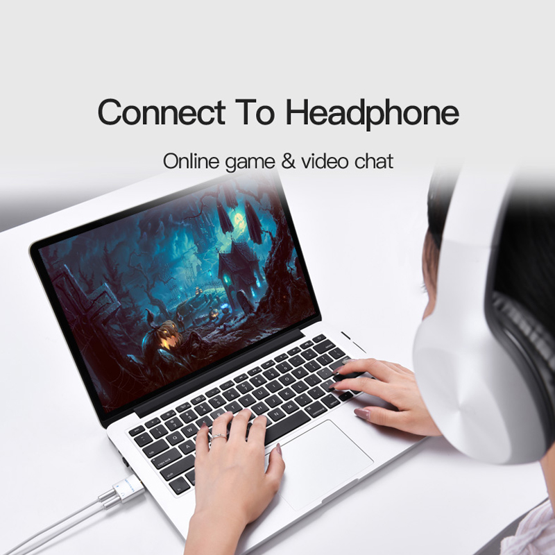 Vention 3.5 مللي متر سماعة الص - مراجعة Audio Splitter Y وسعره