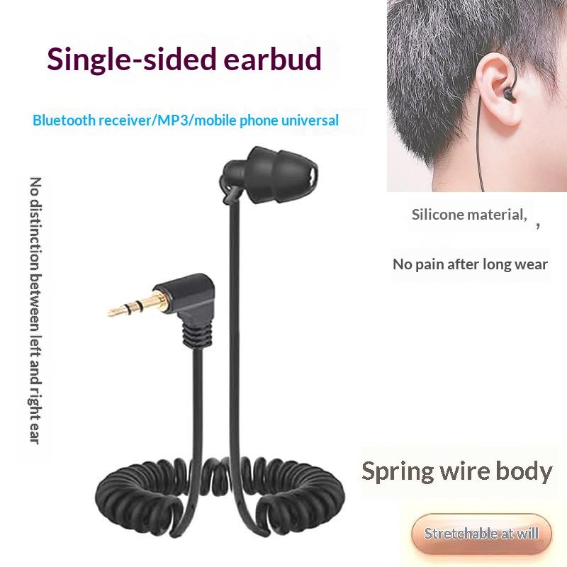 سماعة أذن أحادية الجانب مع صوت - مراجعة Noise Cancelling Headphone وسعره