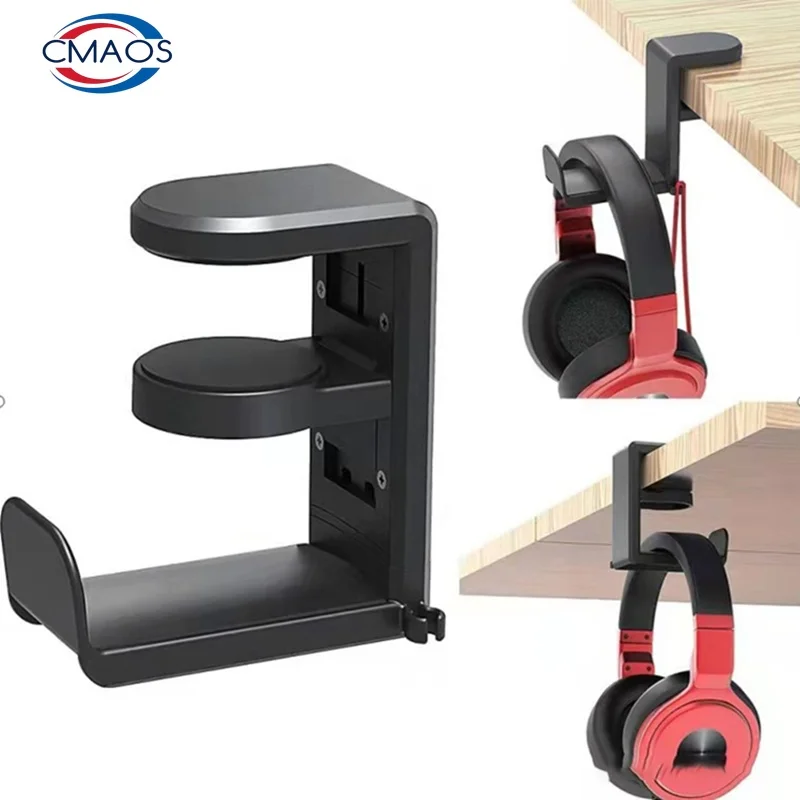حامل سماعات رأس بمشبك للطاولة  - مراجعة Headphone Stand Desk وسعره