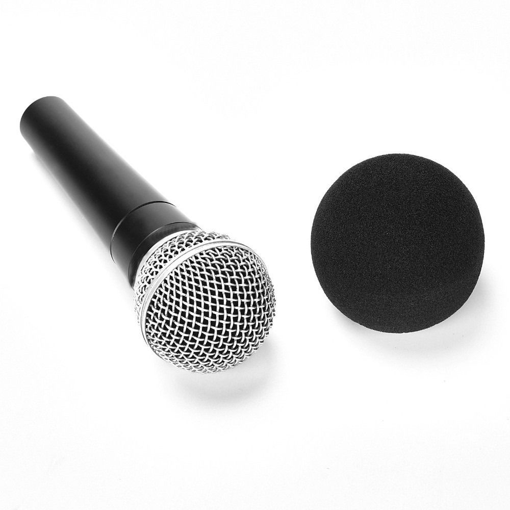 غطاء ميكروفون بديل من الإسفنج  - مراجعة Shure Mic Sm58 وسعره