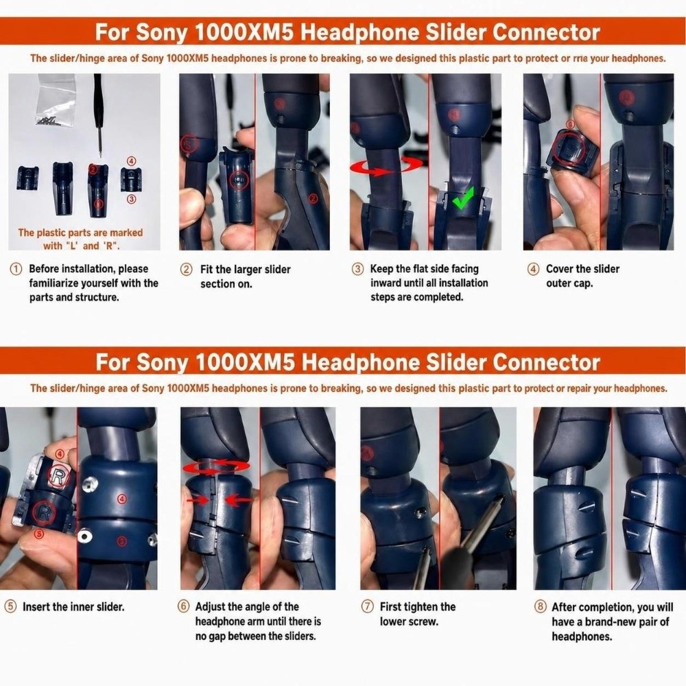 طقم إصلاح مفصلات سماعات الرأس  - مراجعة Sony Headphone Wh-1000Xm5 وسعره