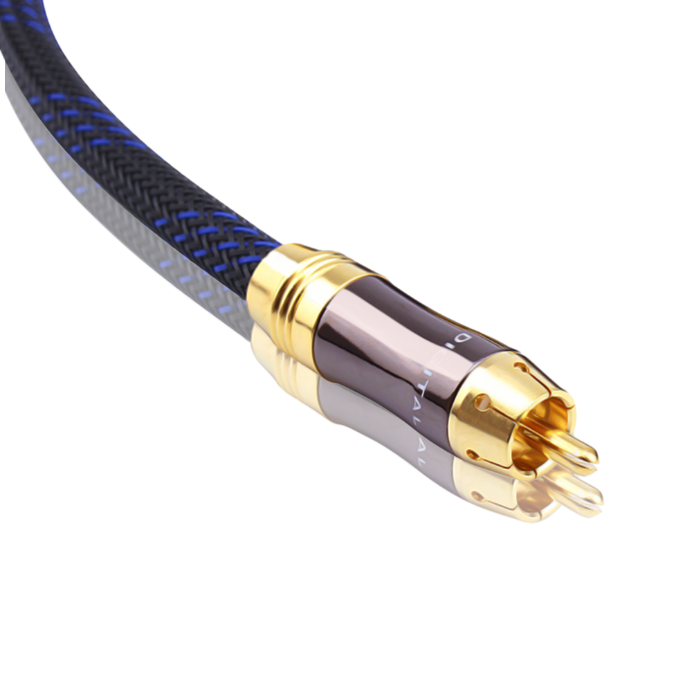 كابل صوت/فيديو محوري رقمي HIFI - مراجعة Audio Splitter Y وسعره