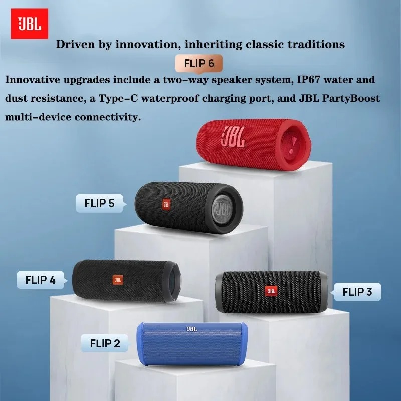 مكبر صوت JBL Flip 6 خفيف الوزن - مراجعة Jbl Speaker Flip 6 وسعره